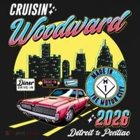 2026 Made In Motor City: Pink Cadi Nights Woodward Ave Backpack thumb 2
