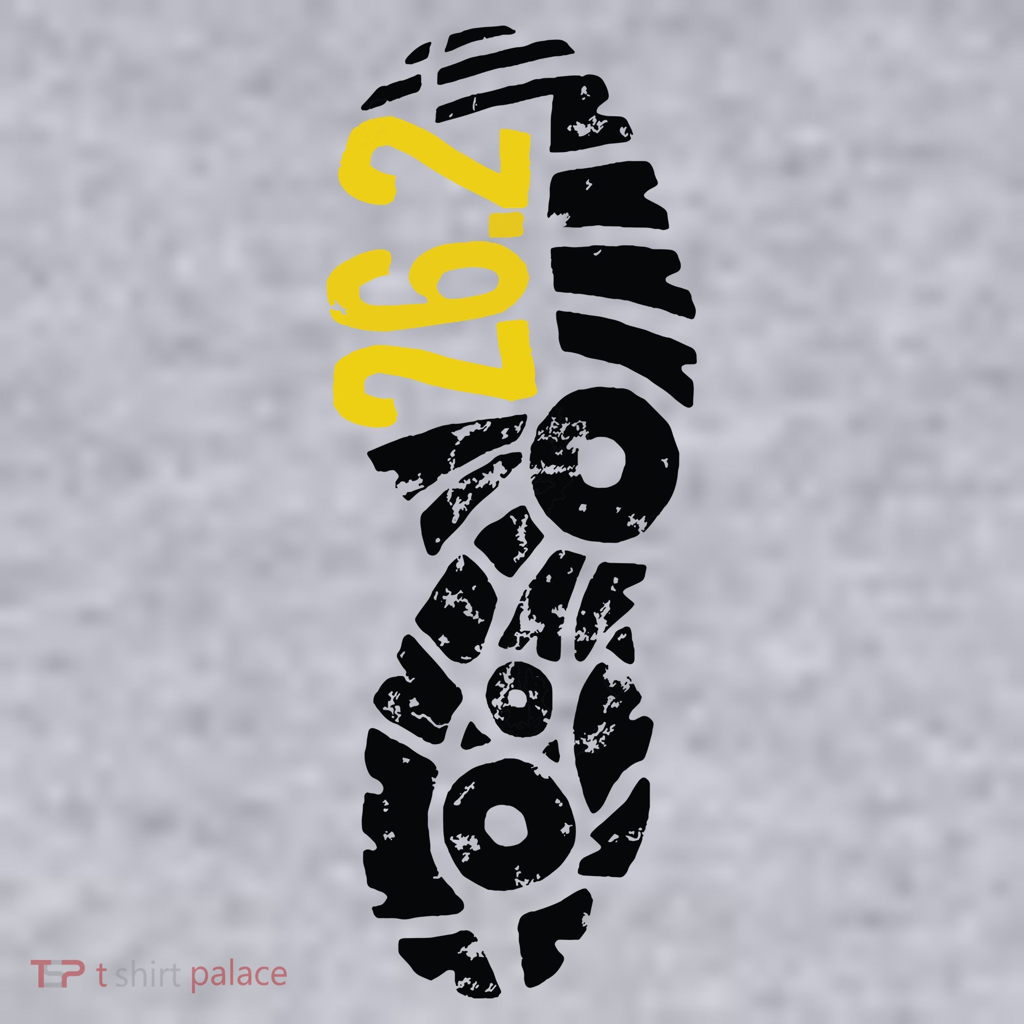 262 Marathon Runner Footprint Women's Sweatshirt