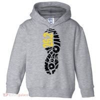 262 Marathon Runner Footprint Toddler Hoodie thumb 0
