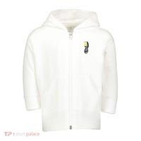 262 Marathon Runner Footprint Toddler Zip Fleece Hoodie thumb 0