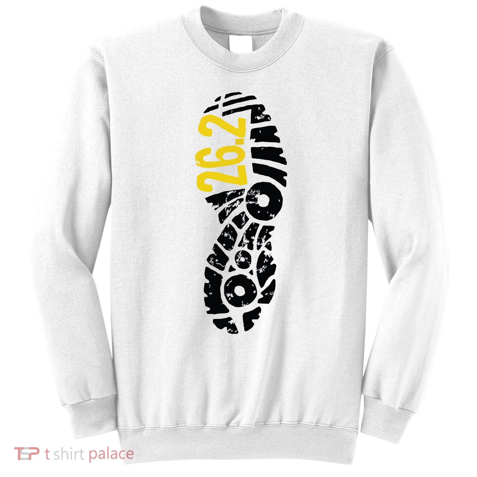 262 Marathon Runner Footprint Sweatshirt