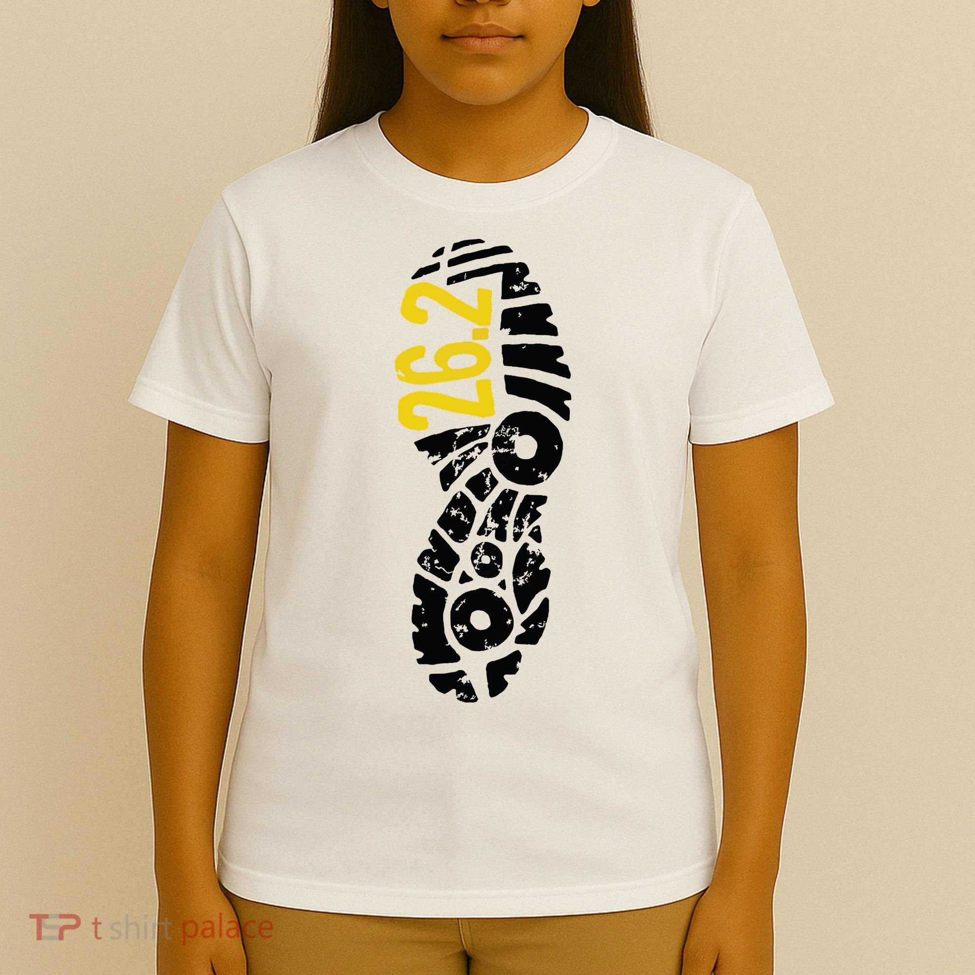 262 Marathon Runner Footprint T-Shirt