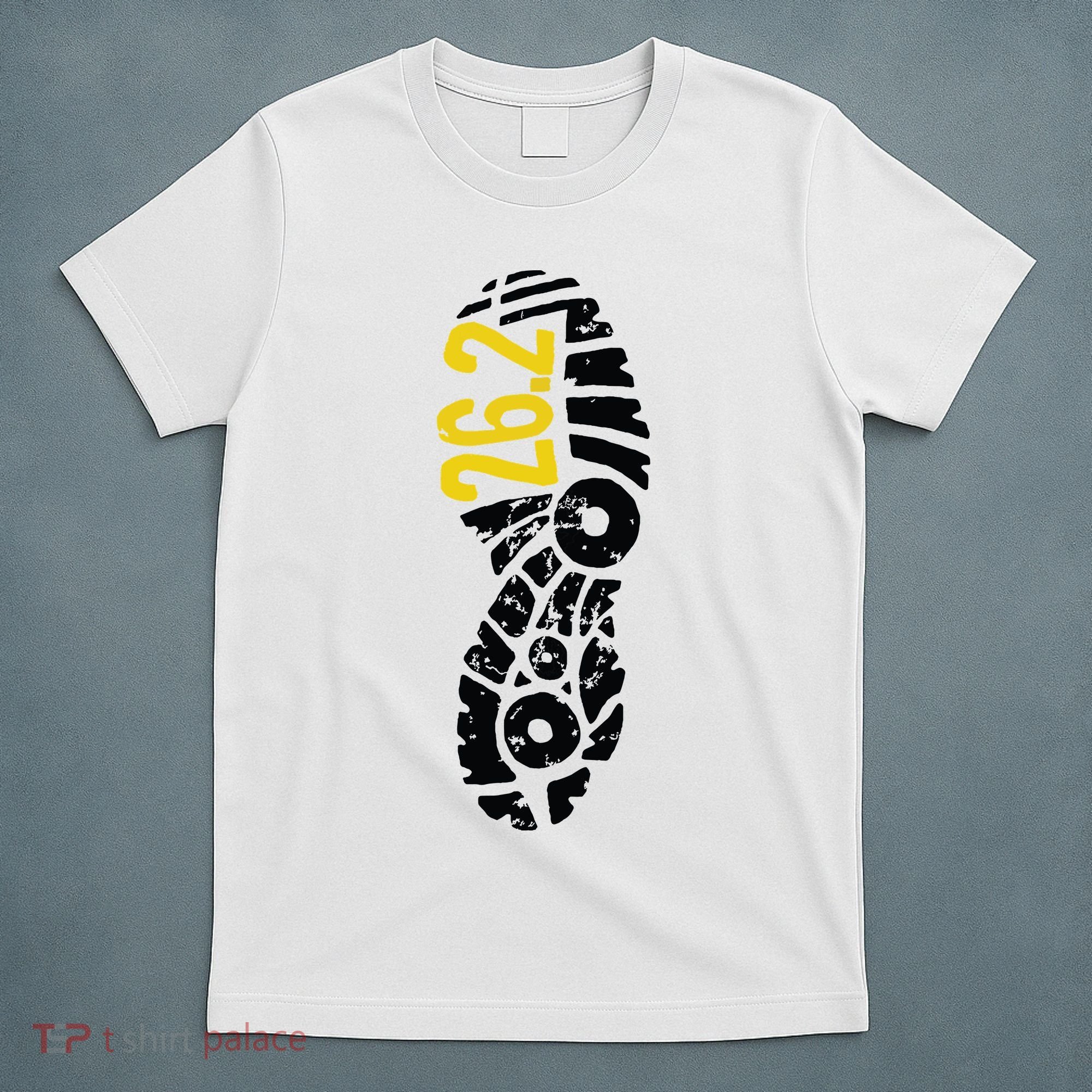 262 Marathon Runner Footprint T-Shirt
