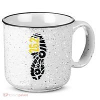 262 Marathon Runner Footprint 15oz Campfire Ceramic Mug thumb 0