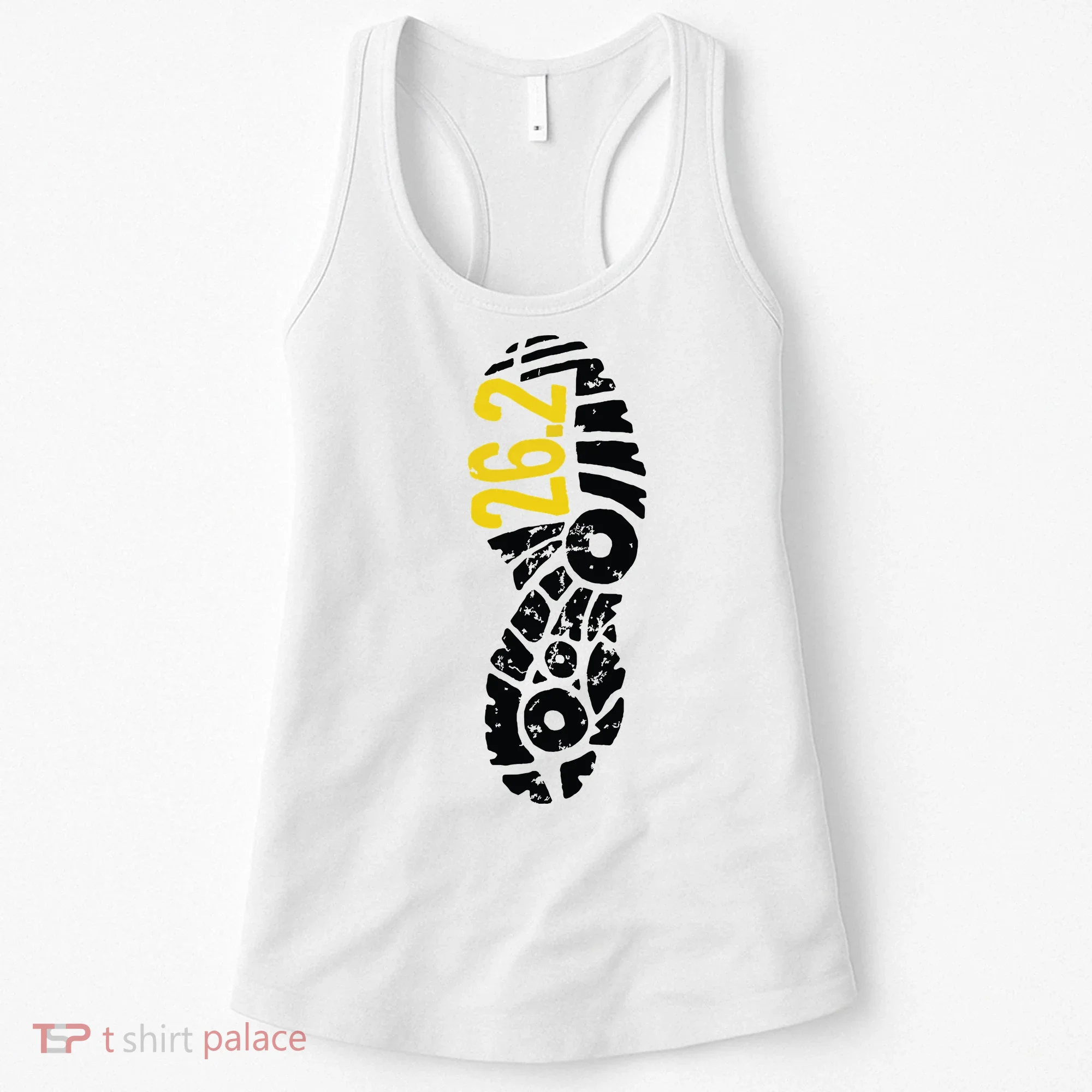 262 Marathon Runner Footprint Women's Tank Top
