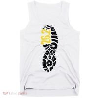 262 Marathon Runner Footprint Tank Top thumb 0