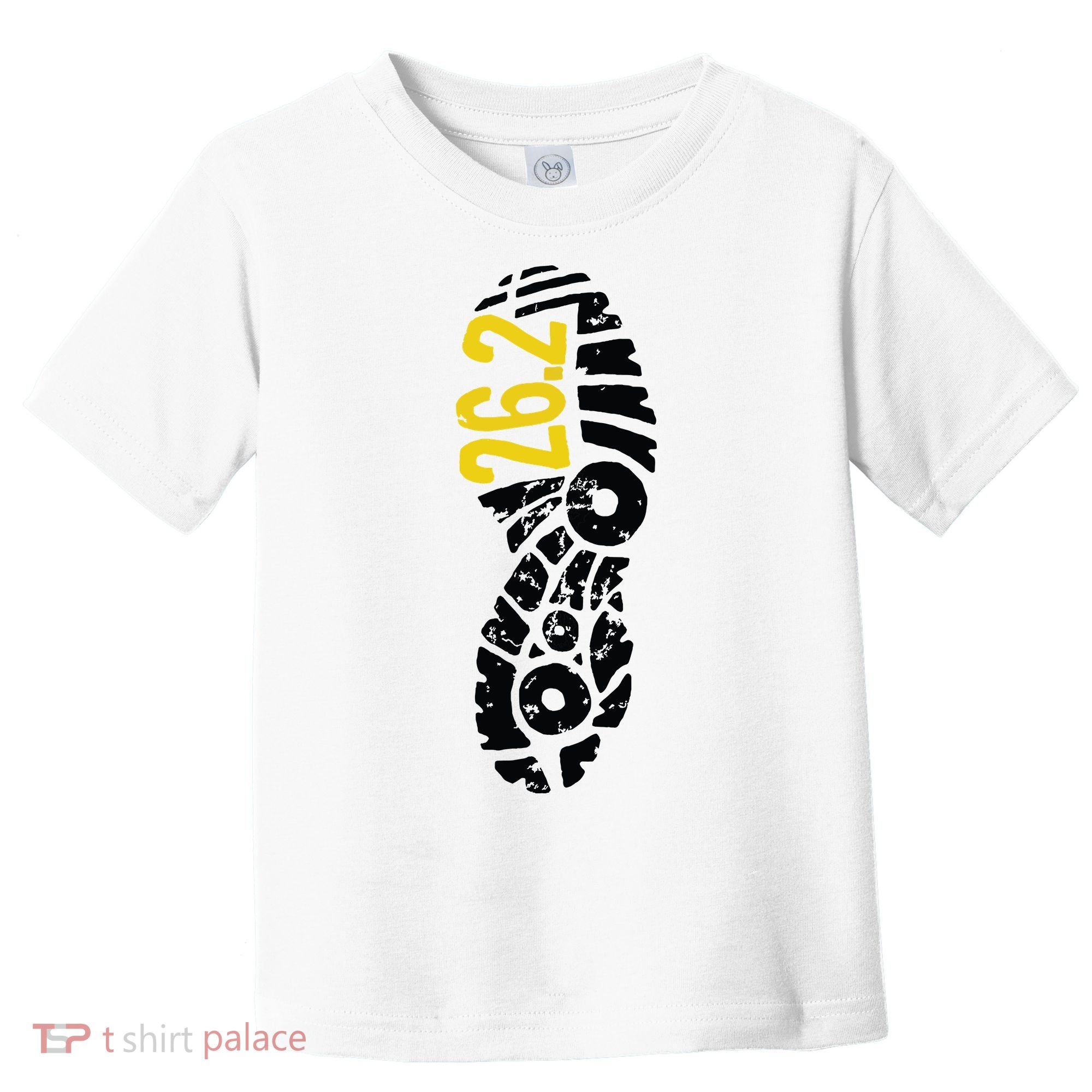 262 Marathon Runner Footprint Toddler T-Shirt