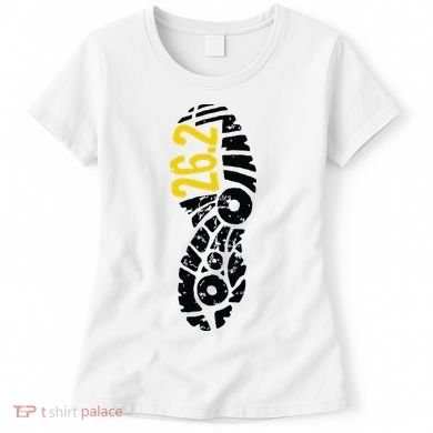 262 Marathon Runner Footprint Women's T-Shirt