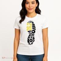 262 Marathon Runner Footprint Women's T-Shirt thumb 4