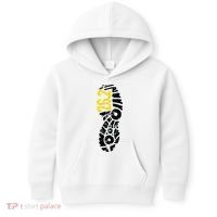 262 Marathon Runner Footprint Kids Hoodie thumb 0