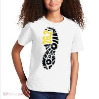 262 Marathon Runner Footprint Kids T-Shirt thumb 2