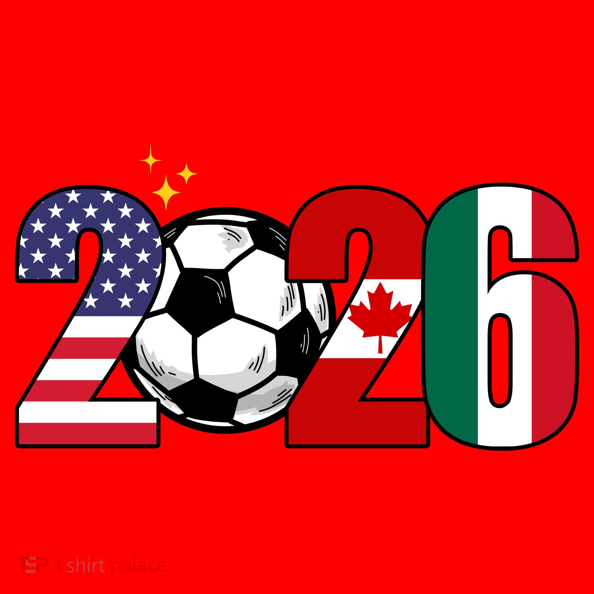 2026 Northern American Soccer Tournament Santa Hat