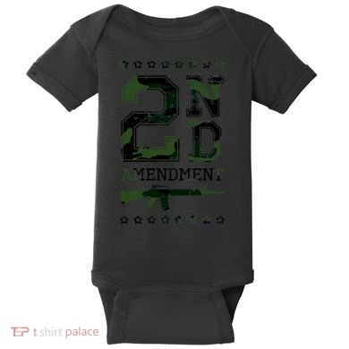 2nd Amendment Baby Bodysuit