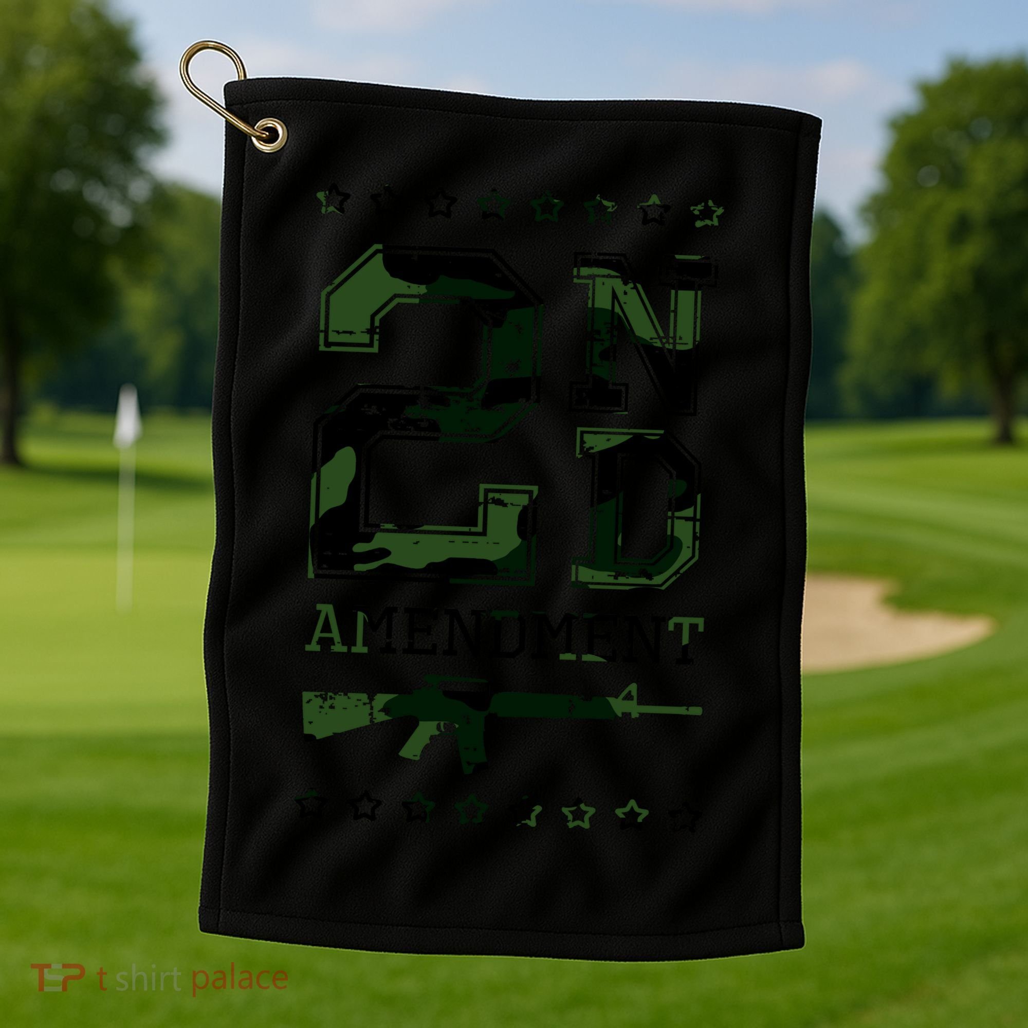 2nd Amendment Golf Towel