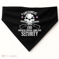2nd Amendment 1789 Homeland Security USA-Made Doggie Bandana thumb 0