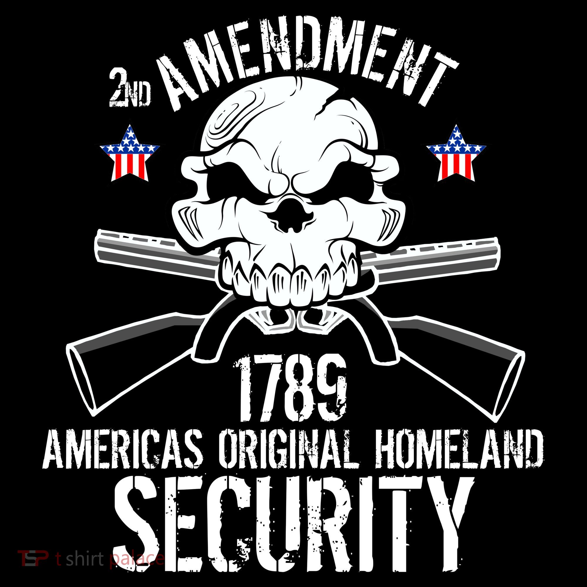 2nd Amendment 1789 Homeland Security USA-Made Doggie Bandana