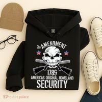 2nd Amendment 1789 Homeland Security Hoodie thumb 4