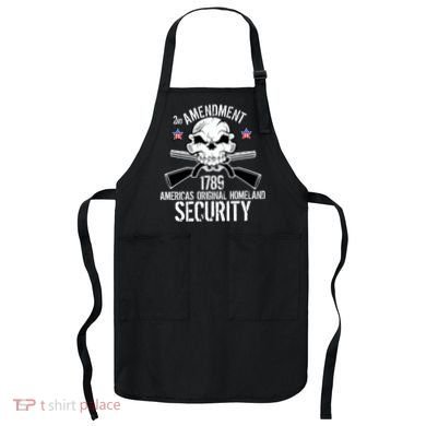 2nd Amendment 1789 Homeland Security Apron