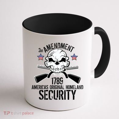2nd Amendment 1789 Homeland Security Coffee Mug back