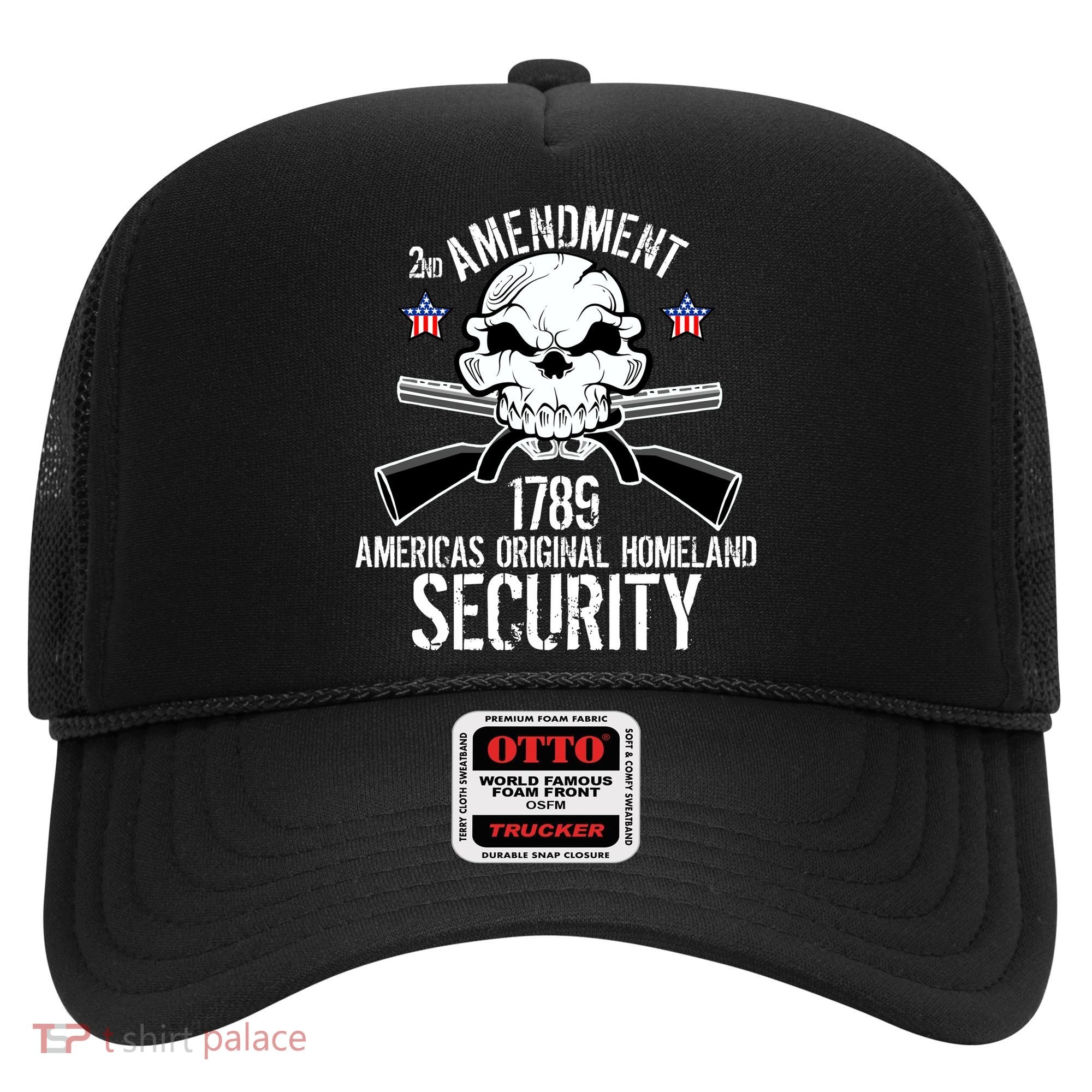 2nd Amendment 1789 Homeland Security Hat