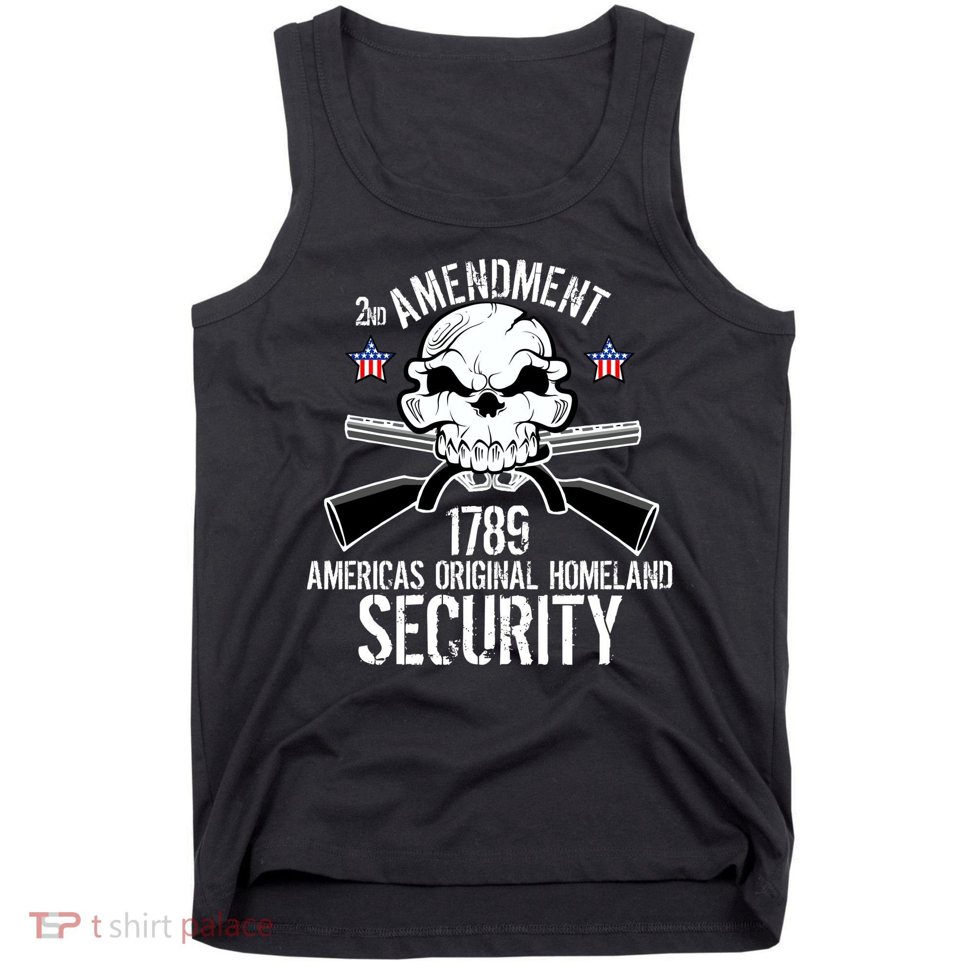 2nd Amendment 1789 Homeland Security Tank Top