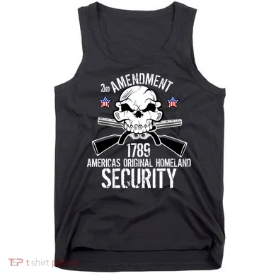 2nd Amendment 1789 Homeland Security Tank Top