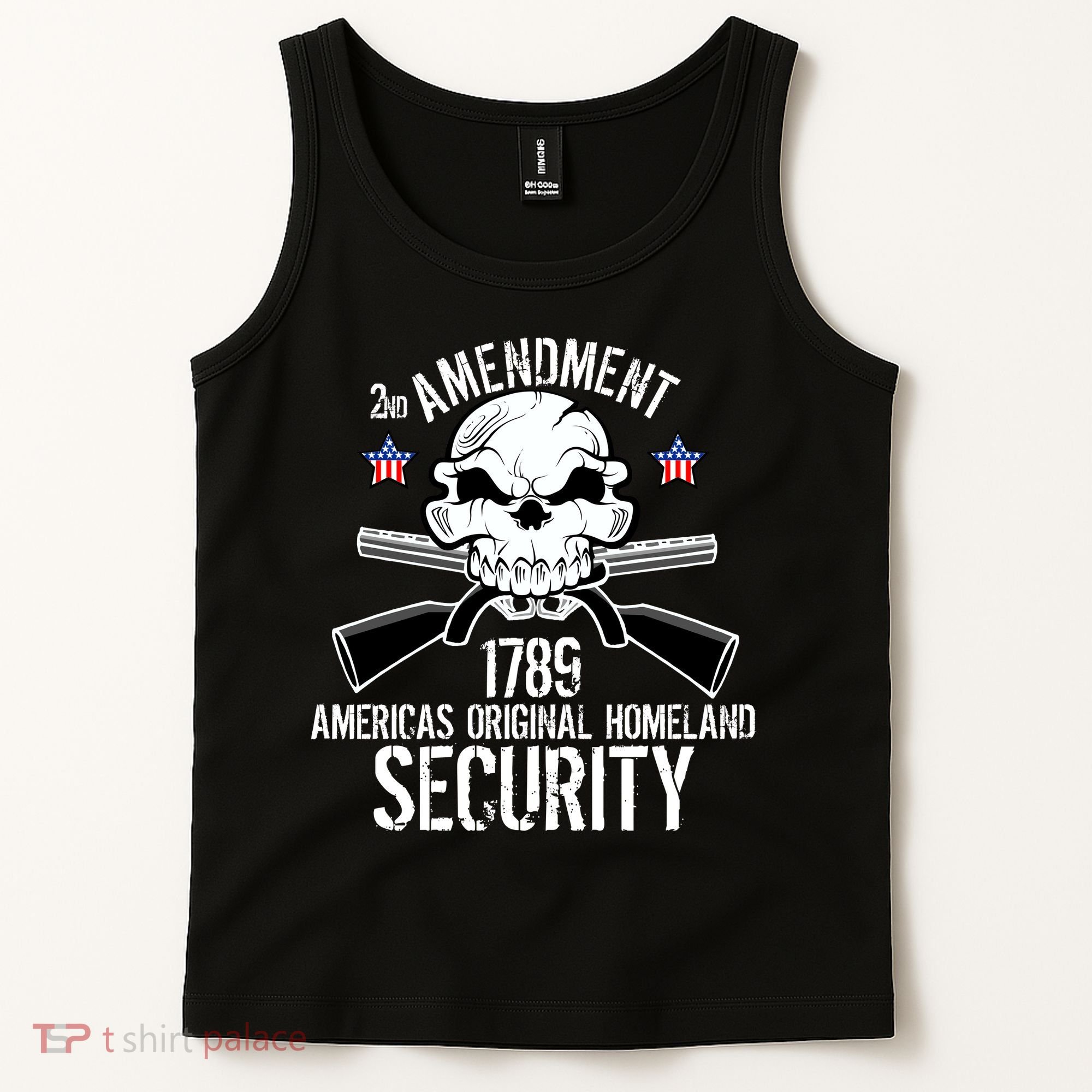 2nd Amendment 1789 Homeland Security Tank Top