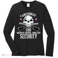 2nd Amendment 1789 Homeland Security Women's Long Sleeve Shirt thumb 0
