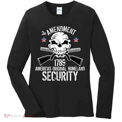 2nd Amendment 1789 Homeland Security Women's Long Sleeve Shirt
