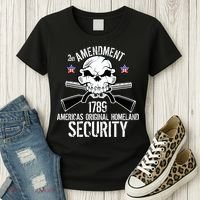 2nd Amendment 1789 Homeland Security Women's T-Shirt thumb 3