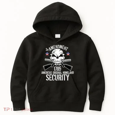 2nd Amendment 1789 Homeland Security Kids Hoodie
