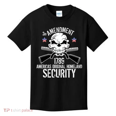 2nd Amendment 1789 Homeland Security Kids T-Shirt