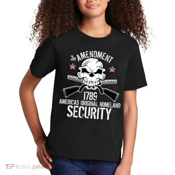 2nd Amendment 1789 Homeland Security Kids T-Shirt