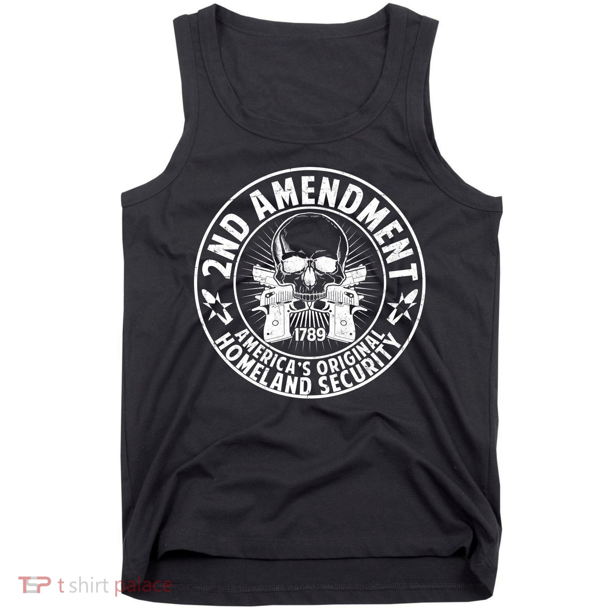 2nd Amendment America's Original Homeland Security Tank Top