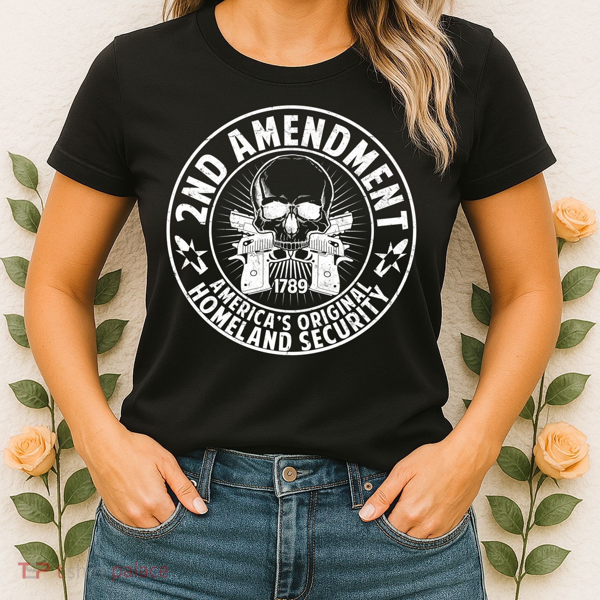 2nd Amendment America's Original Homeland Security Women's T-Shirt