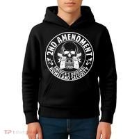 2nd Amendment America's Original Homeland Security Kids Hoodie thumb 4