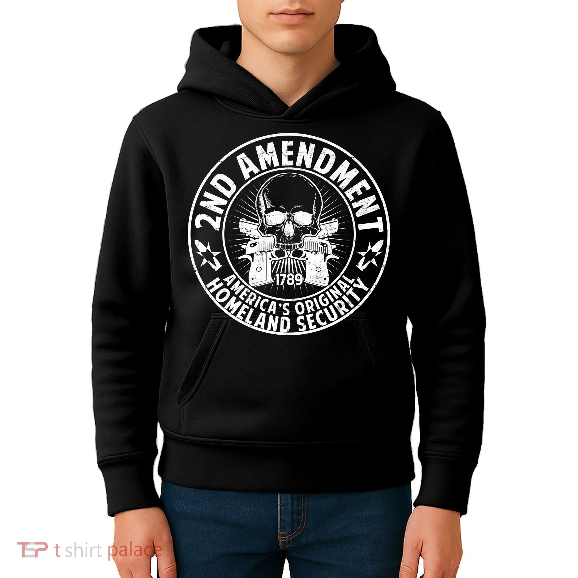 2nd Amendment America's Original Homeland Security Kids Hoodie