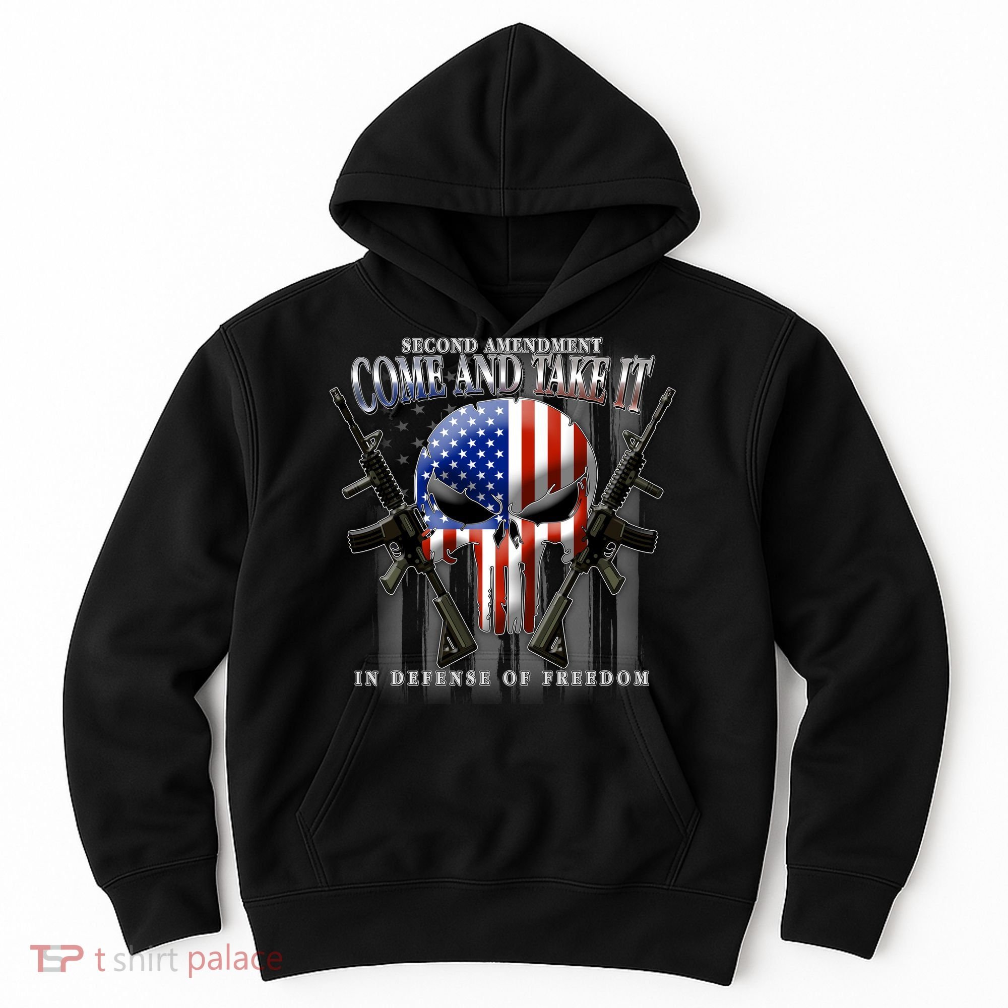 2nd Amendment Come And Take It In Defense Of Freedom Hoodie