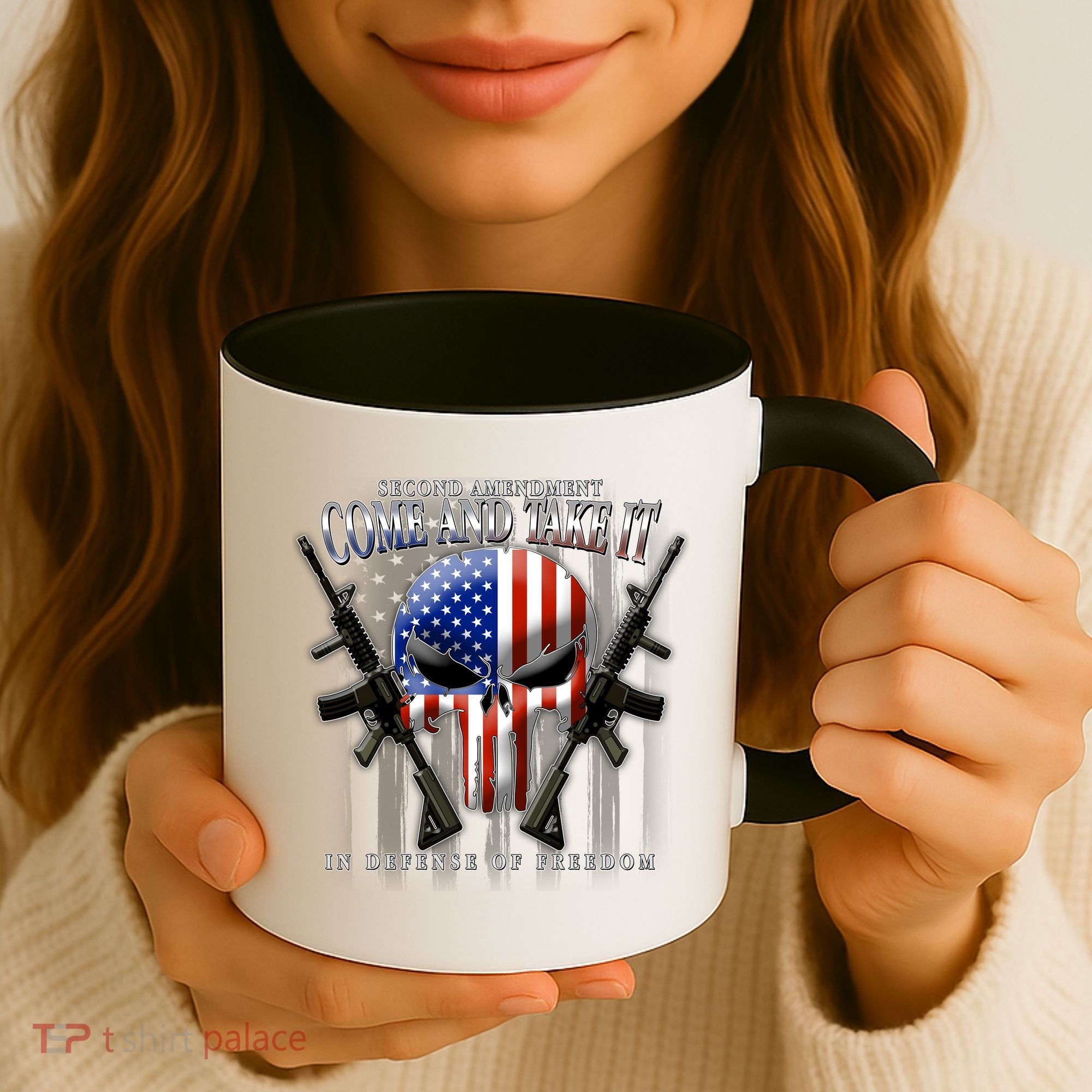 2nd Amendment Come And Take It In Defense Of Freedom Coffee Mug