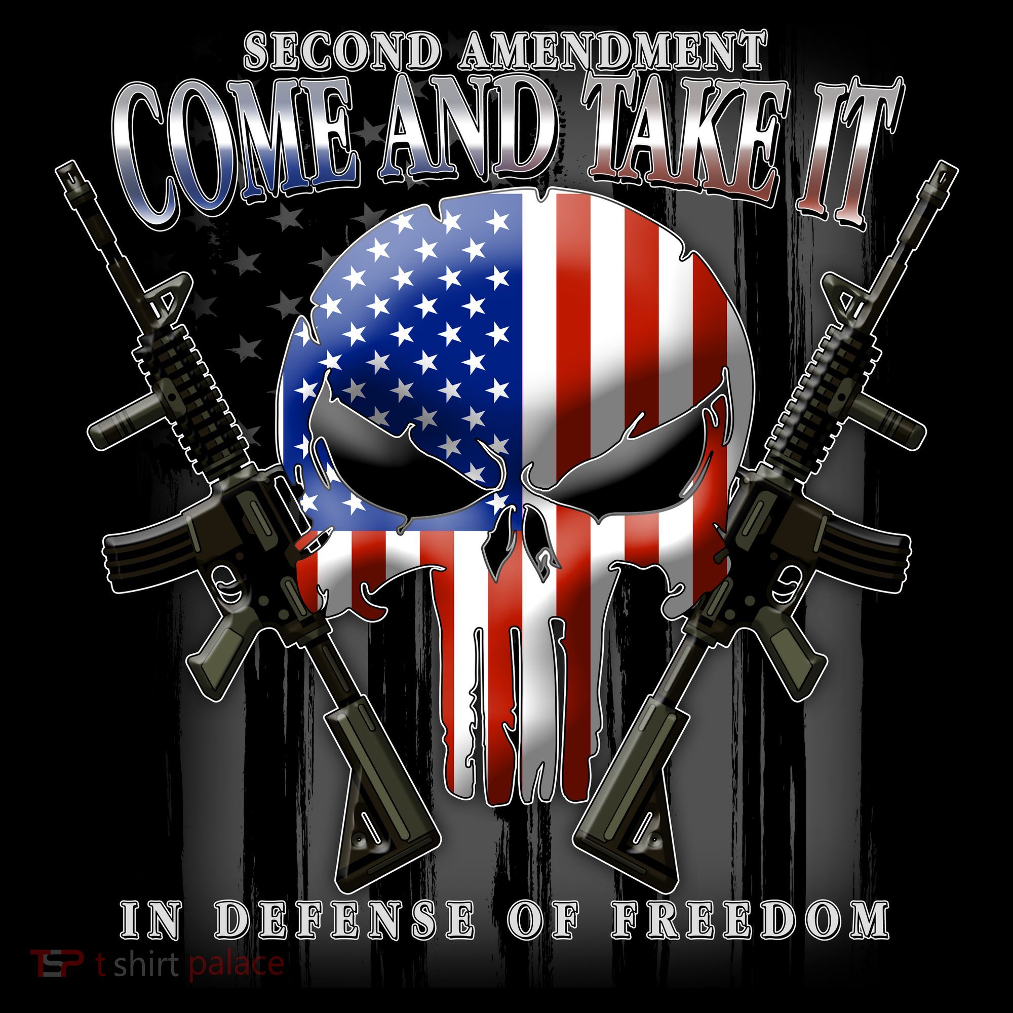 2nd Amendment Come And Take It In Defense Of Freedom Women's Tank Top