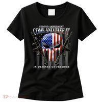 2nd Amendment Come And Take It In Defense Of Freedom Women's T-Shirt thumb 0