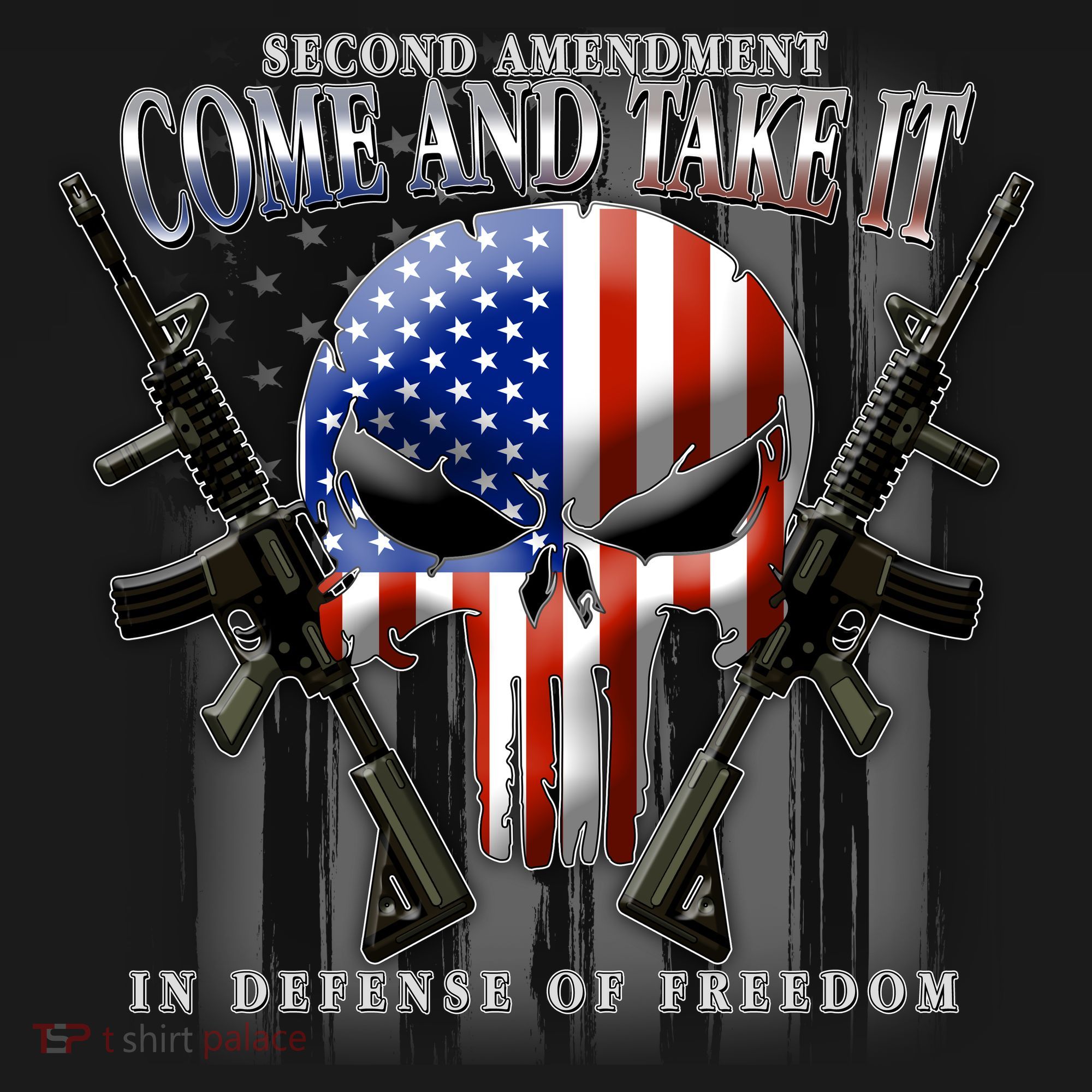 2nd Amendment Come And Take It In Defense Of Freedom Kids Sweatshirt
