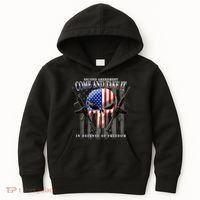 2nd Amendment Come And Take It In Defense Of Freedom Kids Hoodie thumb 0