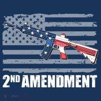 2nd Amendment Distressed American Flag Coaster thumb 2