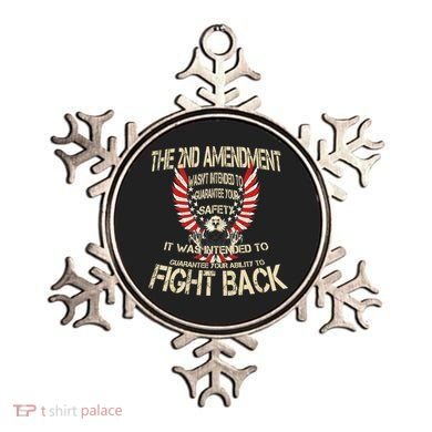 2nd Amendment Fight Back Ornament
