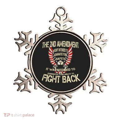 2nd Amendment Fight Back Ornament