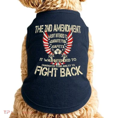 2nd Amendment Fight Back Doggie Tank