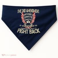 2nd Amendment Fight Back USA-Made Doggie Bandana thumb 0