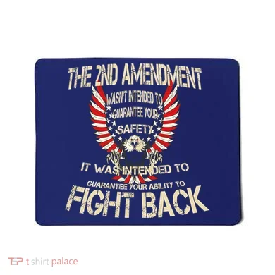 2nd Amendment Fight Back Mousepad
