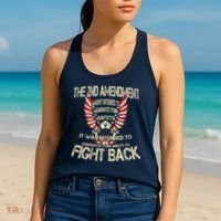 2nd Amendment Fight Back Women's Tank Top thumb 2